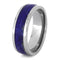 Lapis Lazuli 8mm Comfort-Fit Titanium Wedding Band