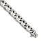 Men's Polished Stainless Steel Large Link Bracelet, 8.5"