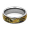 Flower Petal 6mm Comfort-Fit Titanium Band