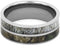 Deer Antler, Camo Print 8mm Comfort-Fit Titanium Ring