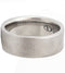 Deep Frost 6mm Comfort-Fit Flat Titanium Wedding Band, Size 14