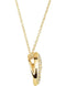 Diamond Heart 14k Yellow Gold Pendant Necklace, 18" (1/5 Cttw)