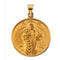 18k Yellow Gold St. Jude Medal (13 MM)