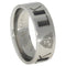 Masculine Titanium Management Ring with Engraving 8mm Comfort Fit Titanium Band