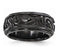 Pallas Collection Black Titanium Casted Design 7mm Bands