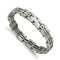 Men's Polished Stainless Steel 10mm Bracelet, 9"