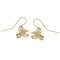 Filigree Hummingbird Earrings, 10k Yellow Gold, 12k Green Gold, 12k Rose Gold Black Hills Gold