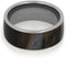 Petrified Wood 8mm Comfort-Fit Titanium Wedding Band, Size 15.75