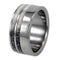 Deer Antler or Wood Stripes 10mm Comfort-Fit Interchangeable Titanium Ring, Size 11.5