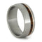 Ironwood, 14k Rose Gold 7.5mm Comfort-Fit Matte Titanium Wedding Band