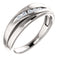 Men's Platinum 7-Stone Diamond Wedding Band (.16 Ctw, Color G-H, SI2-SI3 Clarity) Size 10.5