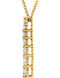 Diamond 'Journey' Necklace in 14k Yellow Gold, 18" (1/2 Cttw)