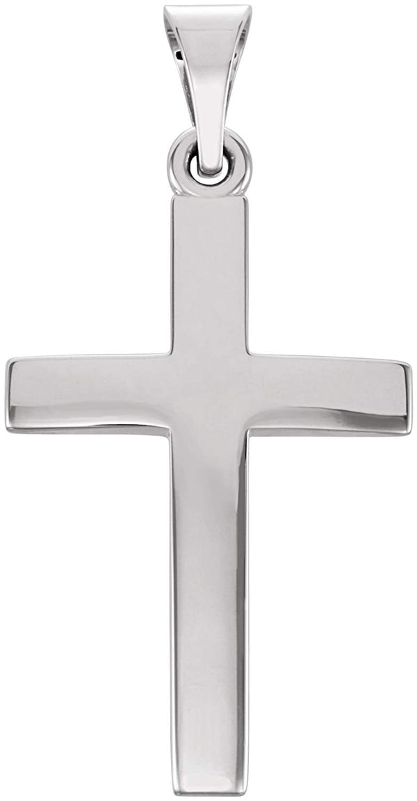 Platinum Cross Pendant (27.00X13.70MM)