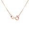 Ave 369 Diamond with Heart Pendant Necklace, 10k Rose Gold, 12k Green and Yellow Gold Black Hills Gold Motif, 18" (.03 Ct)