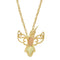 Hummingbird Necklace, 10k Yellow Gold, 12k Green and Rose Gold Black Hills Gold Motif