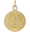 14k Yellow Gold Miraculous Medal (14.75 MM)