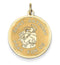 14k Yellow Gold St. Anthony Medal Charm (27X20 MM)