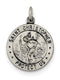 Sterling Silver St. Christopher Medal (25X20 MM)