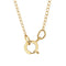 Ave 369 Cross Pendant Necklace, 10k Yellow Gold, 12k Green and Rose Gold Black Hills Gold Motif, 18"