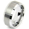 Tungsten Matte and Polished 8mm Comfort Fit Ring (Lifetime Sizing Guaranty)