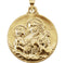 14k Yellow Gold St. Joseph Medal (29 MM)