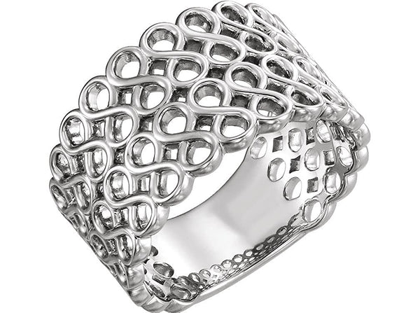 Platinum Infinity-Inspired Ring