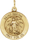 14k Yellow Gold St. Martha Medal (14.75MM)