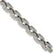 Men's Stainless Steel 8mm link Bracelet, 9 Inches