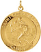 14k Yellow Gold St. Christopher Medal (29 MM)