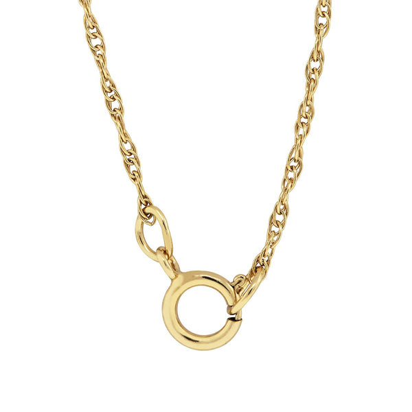 Double Circle Pendant Necklace, 10k Yellow Gold, 12k Green and Rose Gold Black Hills Gold Motif, 18"
