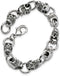 Men's Stainless Steel 12mm Gothic Bracelet, 8.75 Inches