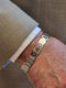 Men's Stainless Steel Dad Bracelet 8.75 Inches