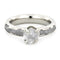 Ave 369 Diamond, Gibeon Meteorite 10k White Gold Ring and Deer Antler, Gibeon Meteorite Titanium Band, Couples Wedding Set