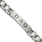 Men's Stainless Steel Dad Bracelet 8.75 Inches